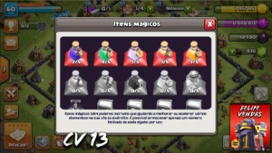 Centro de Vila 13 - Clash of Clans