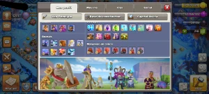 CV16 SEMI FUUL 39 SKINS + CONTA BRAW STARS 76 BRAWLERS 35 K! - Clash of Clans