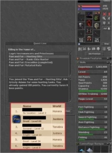 VENDO DRUID LVL 69 (JUSTERA), ML 53, COM RK E SET - Tibia
