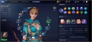 Conta Maga lv71 pp90k (sem fake power) - MIR4