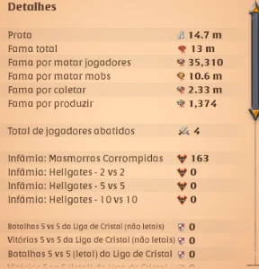 Conta Albion Coleta T8 Mineiro T7 Pelego - Albion Online