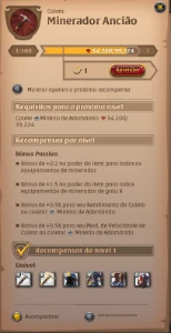Conta Albion Coleta T8 Mineiro T7 Pelego - Albion Online