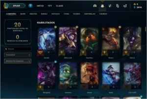 CONTA DIAMANTE 4 68% winrate caindo com mestre - League of Legends LOL