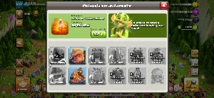 #Clash of Clans CV15 full + 3k gemas#