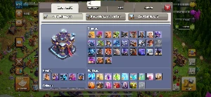#Clash of Clans CV15 full + 3k gemas#