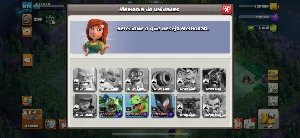 #Clash of Clans CV15 full + 3k gemas#