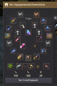 Conta Black Desert SA ENDGAME 830 GS