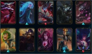 Conta league of legends com 101 skins, gold 3 LOL