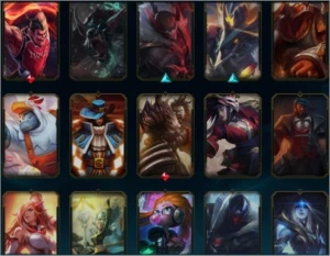 Conta league of legends com 101 skins, gold 3 LOL