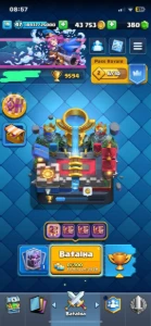 Conta Clash Royale All Cards 9500K De Trofeus