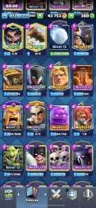 Conta Clash Royale All Cards 9500K De Trofeus