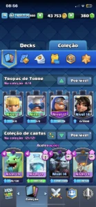 Conta Clash Royale All Cards 9500K De Trofeus
