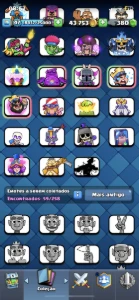 Conta Clash Royale All Cards 9500K De Trofeus