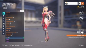 Conta BNET Overwatch - Mercy Rosa - +200 Lendárias - Blizzard