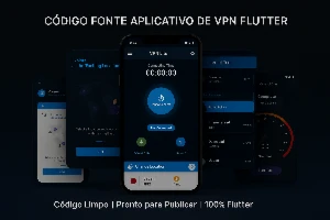 Codigo Fonte Aplicativo de Vpn + Painel Admin - Outros
