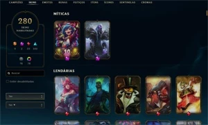 Conta League of Legends LOL