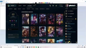 CONTA GOLD 2 SEASON 2019,  52 SKINS,  QUASE TODOS CHAMPS - League of Legends LOL