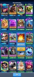 Conta Clash Royale 12k  de Troféus
