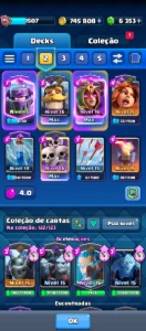 Conta Clash Royale 12k  de Troféus