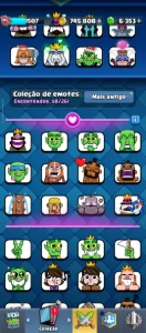 Conta Clash Royale 12k  de Troféus