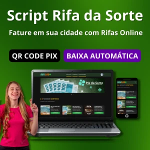 Site De Rifas Online Com Qrcode Pix E Baixa Automática