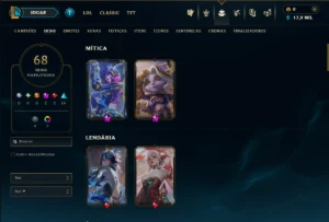Diamante 4 com 85 Champs e 68 Skins ( JG / MID ) - League of Legends LOL