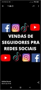 seguidores br - Redes Sociais