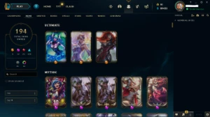 Conta League of Legends LOL