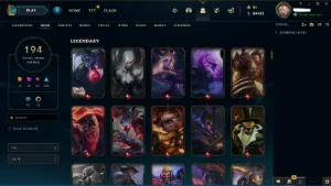 Conta League of Legends LOL