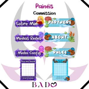 Artes Exclusivas para Sua Stream/twitch - Serviços Digitais