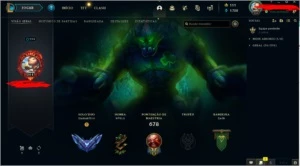 CONTA DIAMOND, 150 BONECOS 250 SKINS - League of Legends LOL