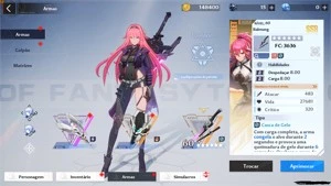 Conta Frigg C6 no Tower of Fantasy [SERVIDOR HOPE] - Outros