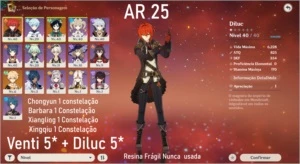 Diluc + Venti - Genshin Impact