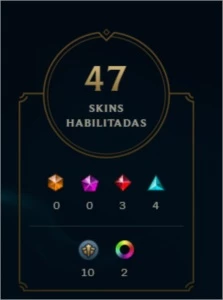 Conta de League of Legends - Platina 5 LOL