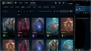 Conta LeagueOfLegends all champs 31 skins 5 pagina de runas - League of Legends LOL