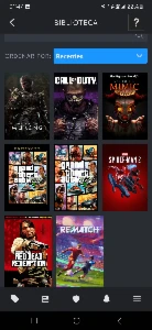 Conta steam com jogos avaliados em 1k+
