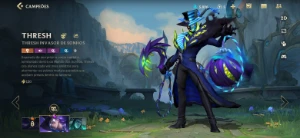 Conta com 3 passes comprados 33 skins banner grao mestre - League of Legends: Wild Rift LOL WR