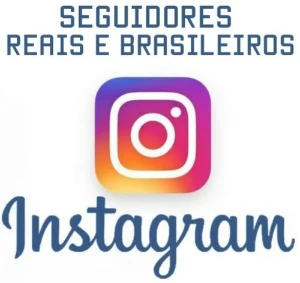 Instagram - Seguidores Brasileiros / COM REPOSIÇÃO / - Social Media