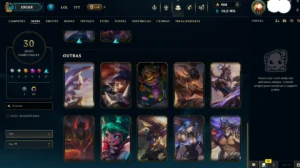 Conta LoL D4 com 90% Win Rate | Upada a Mão desde o nv 1 - League of Legends