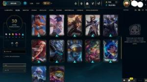 Conta LoL D4 com 90% Win Rate | Upada a Mão desde o nv 1 - League of Legends