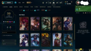 Conta LoL E3 com 90% Win Rate | Upada a Mão desde o nv 1 - League of Legends