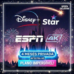 Disney Plus + 4 Meses!! (Entrega Automática) - Assinaturas e Premium