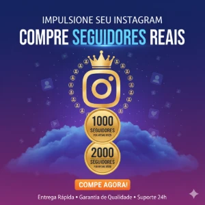 ✨ Destaque Seu Perfil: Mais Seguidores, Mais Sucesso! ✨