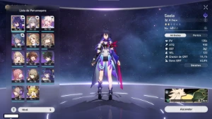 Honkai Star Rail - Seele + Bronya + Yanqing + Arma 5* Himeko - Outros