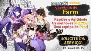 ✨ Serviços de Farm - Genshin Impact | Anúncio Dinâmico! |