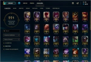 CONTA G4 COM MMR ALTO - League of Legends LOL