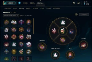 CONTA G4 COM MMR ALTO - League of Legends LOL