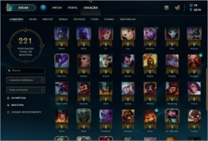 CONTA G4 COM MMR ALTO - League of Legends LOL
