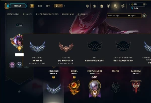Prata 2 com 150 Champs e 101 Skins ( Mais de 100 Jogos ) - League of Legends LOL