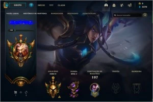 Conta do lol GOLD 80 CHAMP - 23 SKIN - League of Legends